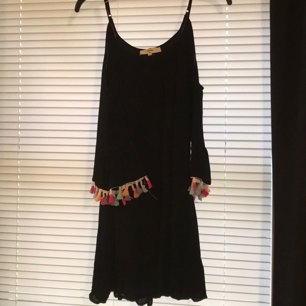 Cold shoulder dress